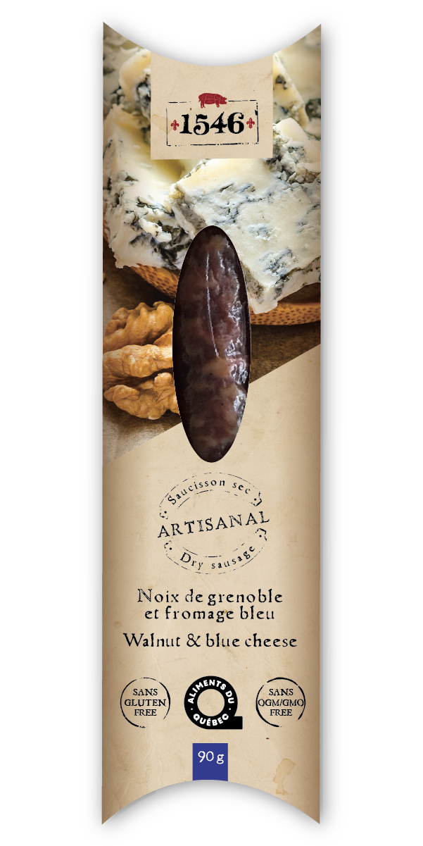 saucisson 1546- Noix de grenoble et fromage bleu