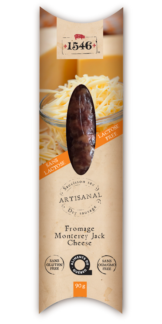 sausage 1546- Monterey Jack cheese